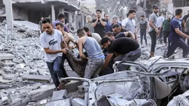 Israel Palestine war The nightmare for a family buried under rubble in Gaza
