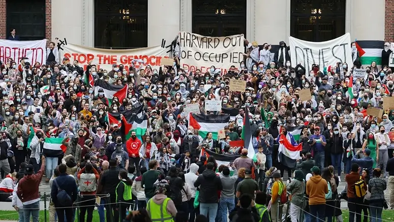 War on Gaza Harvard suspends Palestine Solidarity Committee after months of harassment