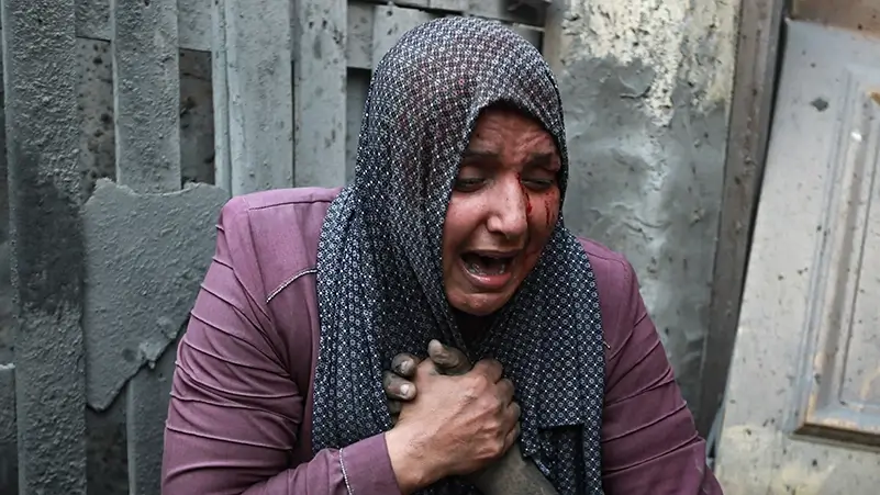 War on Gaza Survivors recall Israels deadly school mosque attack