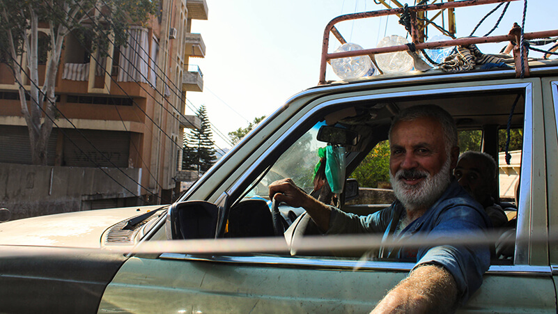 Lebanon Families stuck in Nabatieh watch as Israel destroys historic neighbourhoods