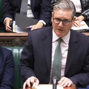 London Keir Starmer parliament 14 October 2025 afp.jpg