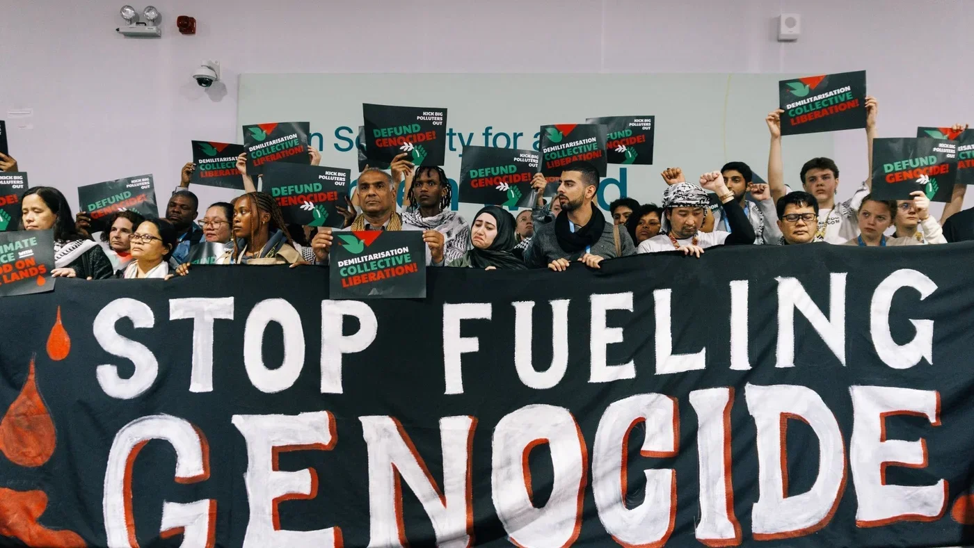 Home 2 Baku protest against engergy exports to Israel Cop29 14 November 2 25 X.jpg