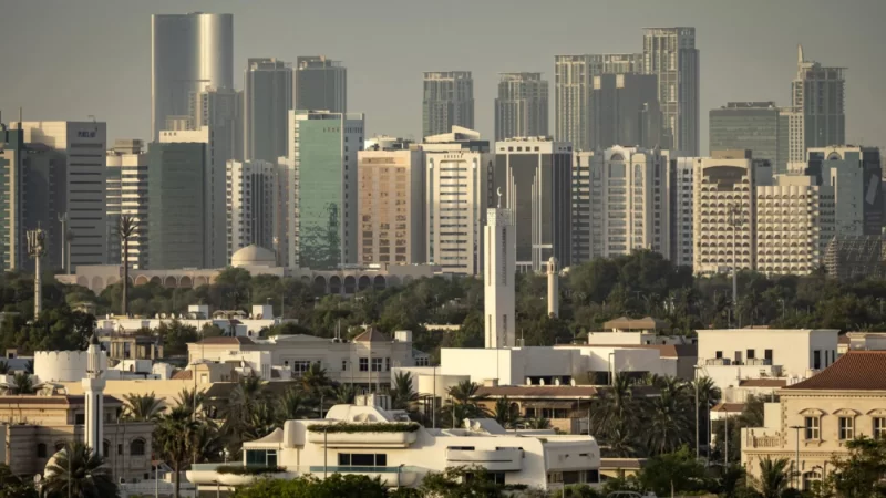 UAE sky line AFP.jpg