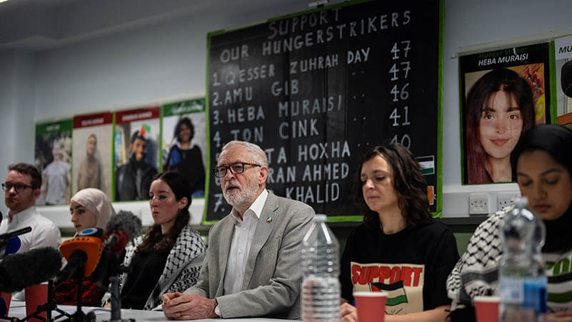 Home 1 UK hunger strike passes 60 days with Palestine activists suffering severe health complications
